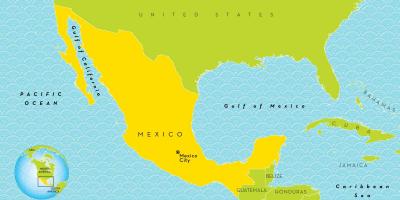 Mapa bat Mexiko Hiria